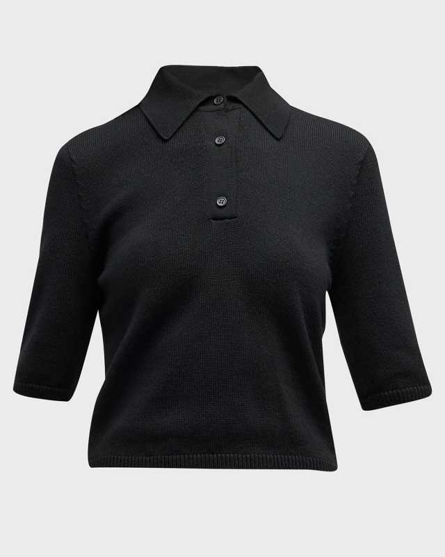 Gemma Polo Wool Top